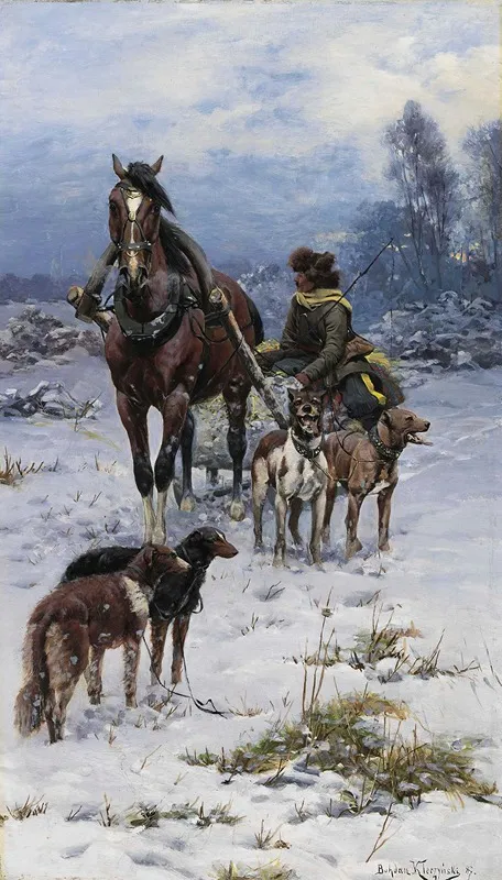 The Return 3 Wall Art by Bohdan von Kleczynski - High-Resolution Digital Print