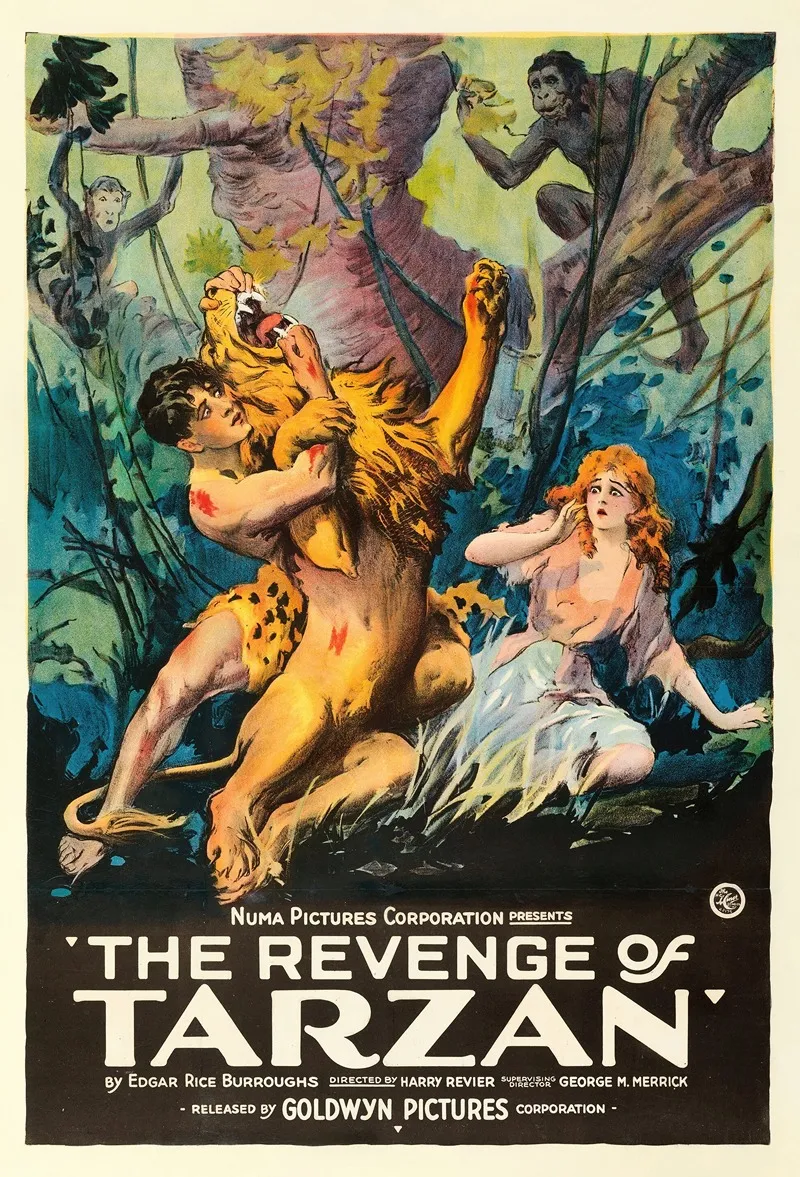 The Revenge Of Tarzan 2 Wall Art by Anonymous - High-Resolution Digital Print