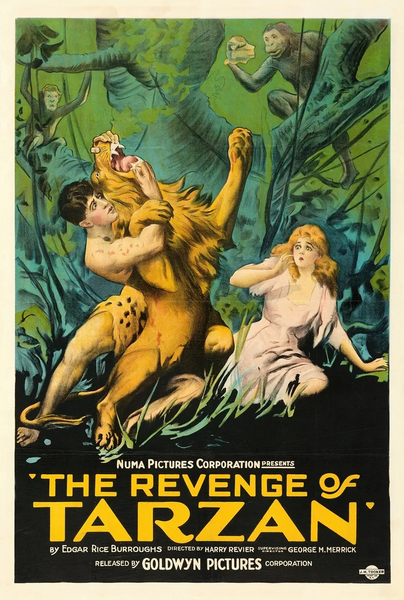 The Revenge Of Tarzan Wall Art by Anonymous - High-Resolution Digital Print