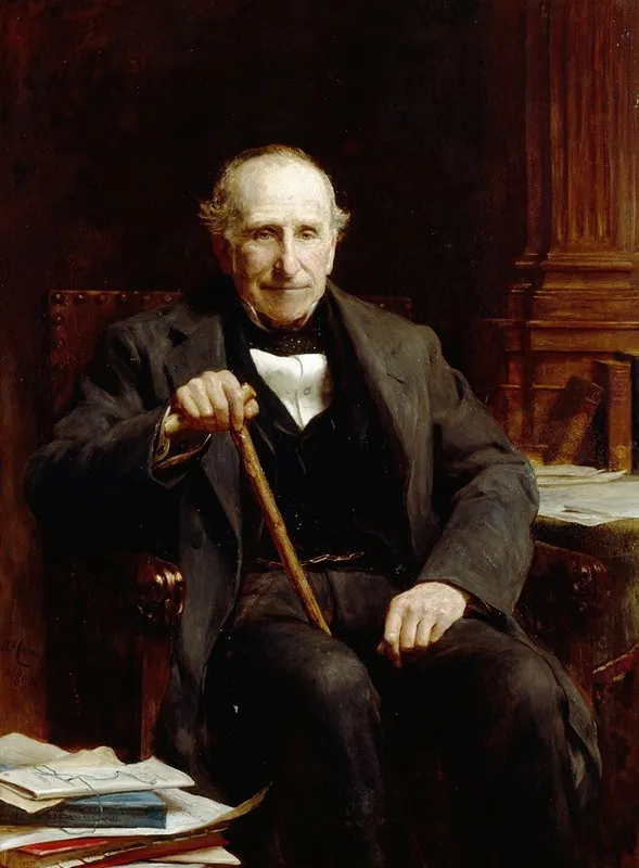 The Reverend William Rogers Wall Art by Arthur Stockdale Cope - High-Resolution Digital Print