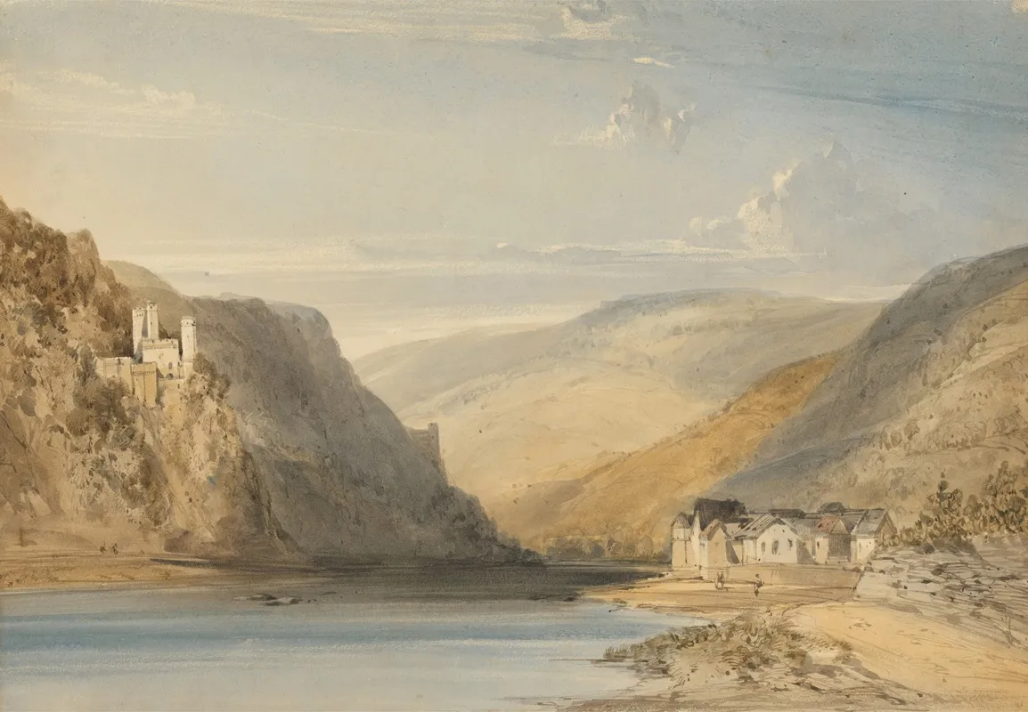 The Rhine At Assmannshausen