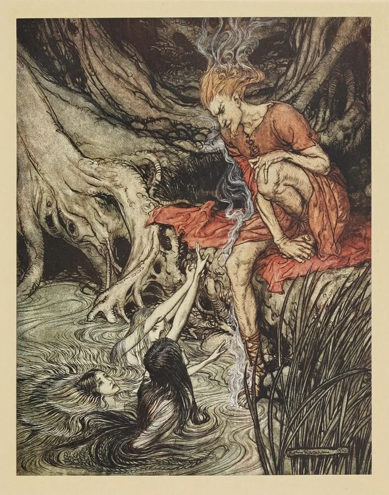 The Rhines Pure Gleaming Children Told Me Of Their Sorrow