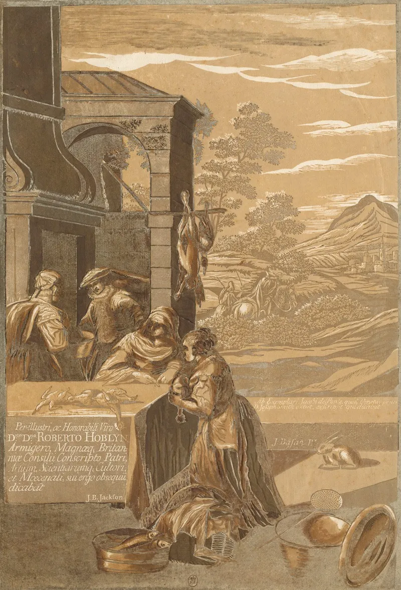 The Rich Man And Lazarus After Jacopo Bassano 2