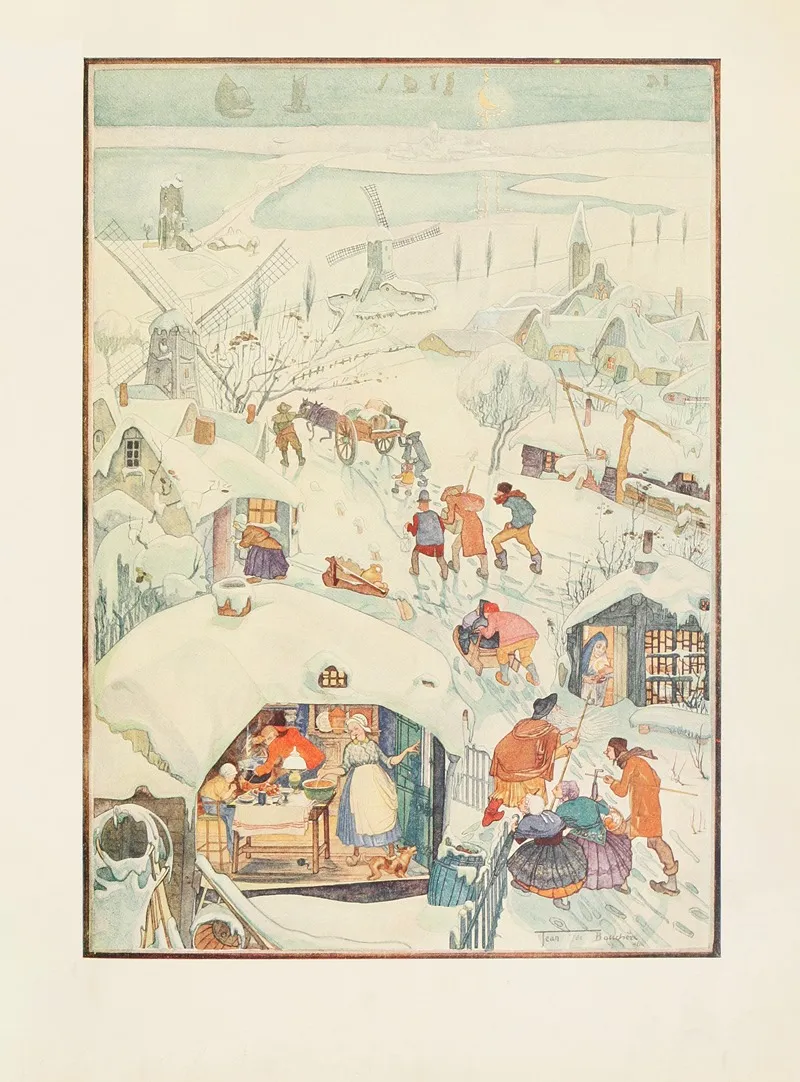 The Rich Woman And The Poor Woman The Two Farms At Christmas Eve