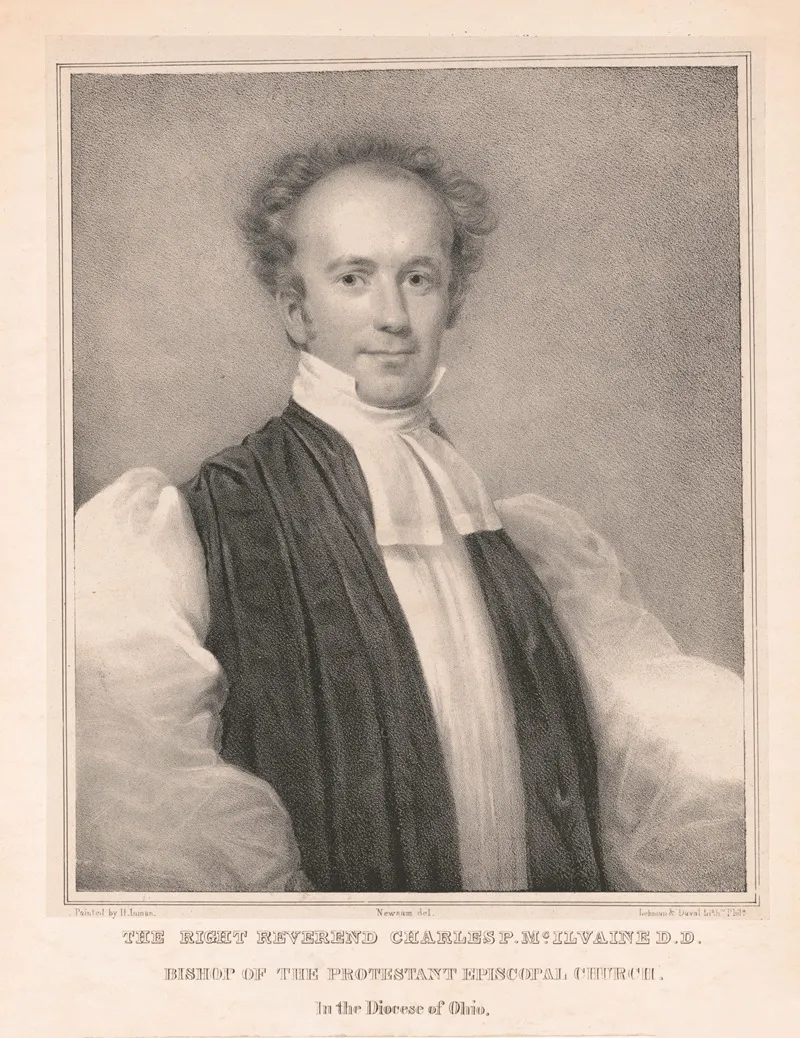 The Right Reverend Charles P Mcilvaine D D Bishop Of The Protestant Episcopal Church In The Diocese Of Ohio