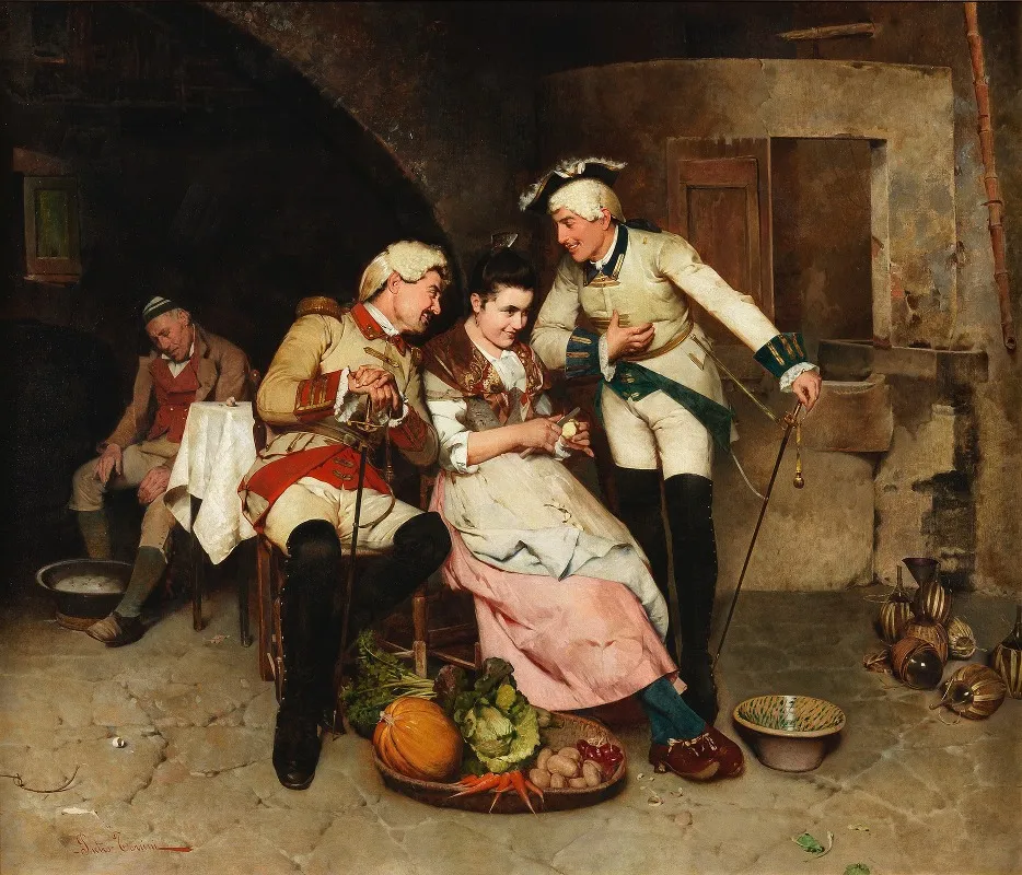 The Rivals 6 Wall Art by Pietro Torrini - High-Resolution Digital Print