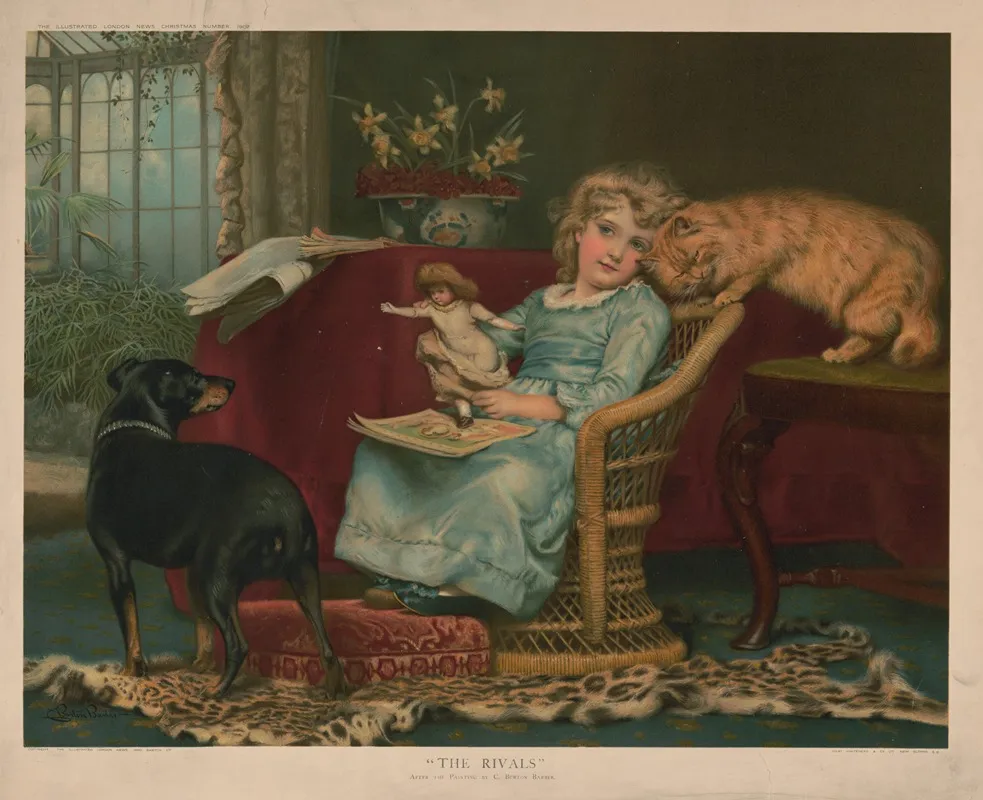 The Rivals 7 Wall Art by Gilbt. Whitehead &amp; Co. - High-Resolution Digital Print