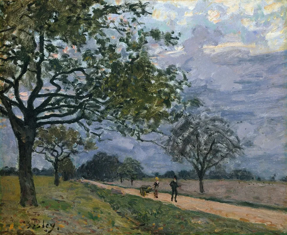 The Road From Versailles To Louveciennes 2