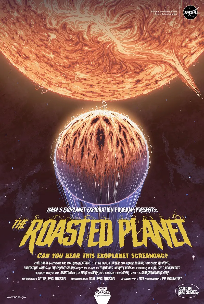 The Roasted Planet Wall Art by NASA - High-Resolution Digital Print