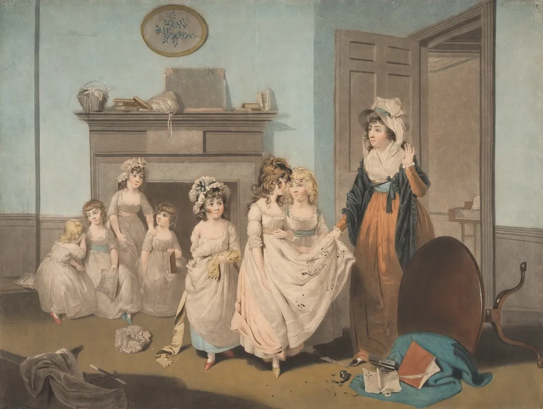 The Romps Wall Art by William Redmore Bigg - High-Resolution Digital Print