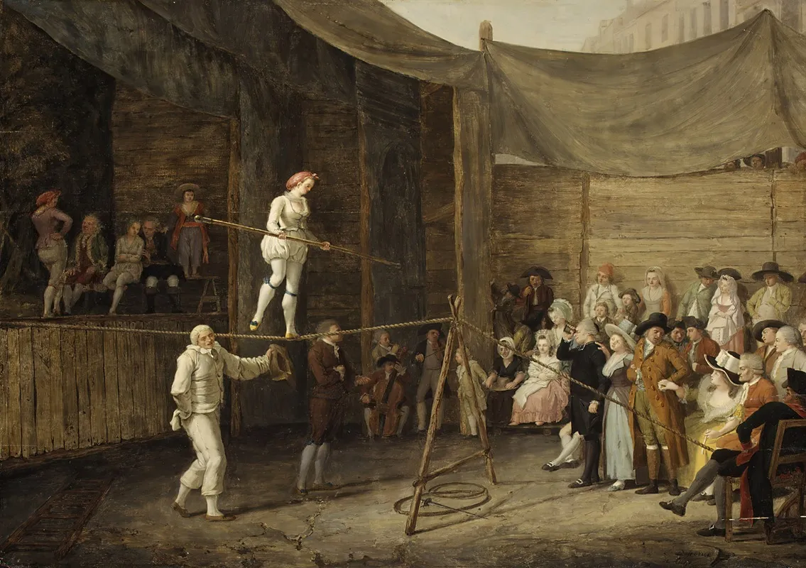 The Rope Dance Wall Art by Léonard Defrance - High-Resolution Digital Print