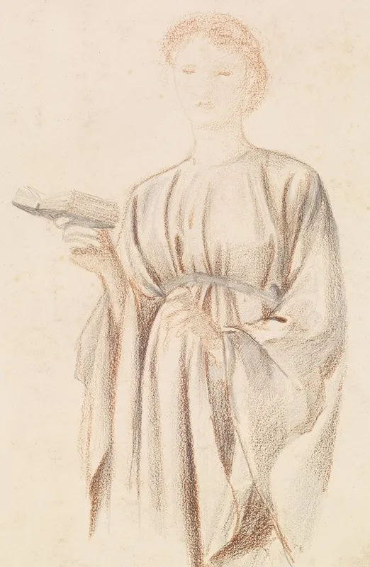 The Rose Garden Study Of Georgiana Burne Jones