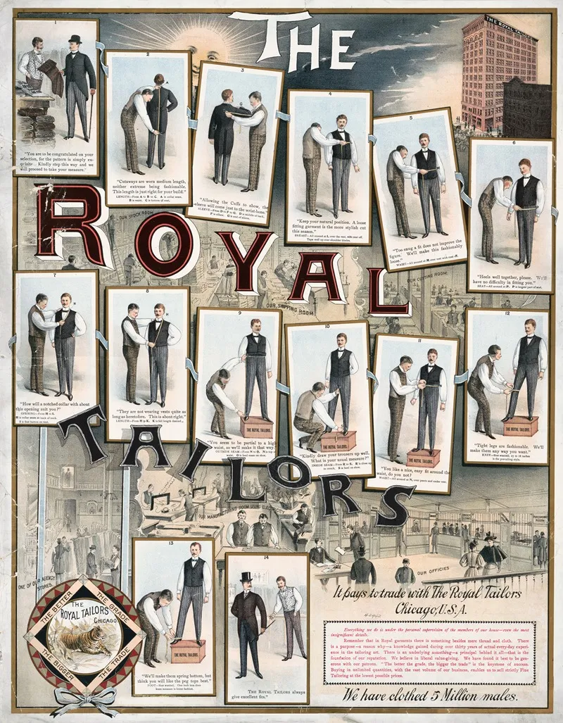 The Royal Tailors It Pays To Trade With The The Royal Tailors Wall Art by Anonymous - High-Resolution Digital Print