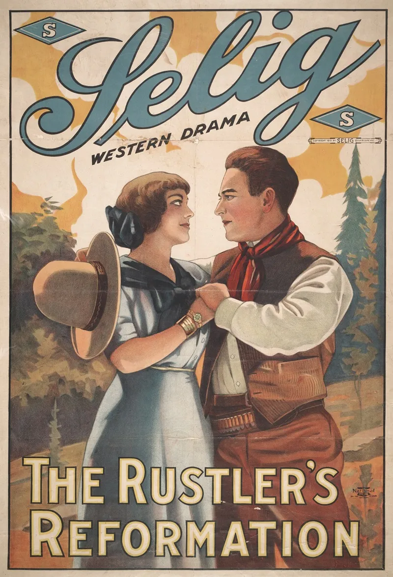 The Rustlers Reformation Wall Art by National Pho-Eng. Co. - High-Resolution Digital Print