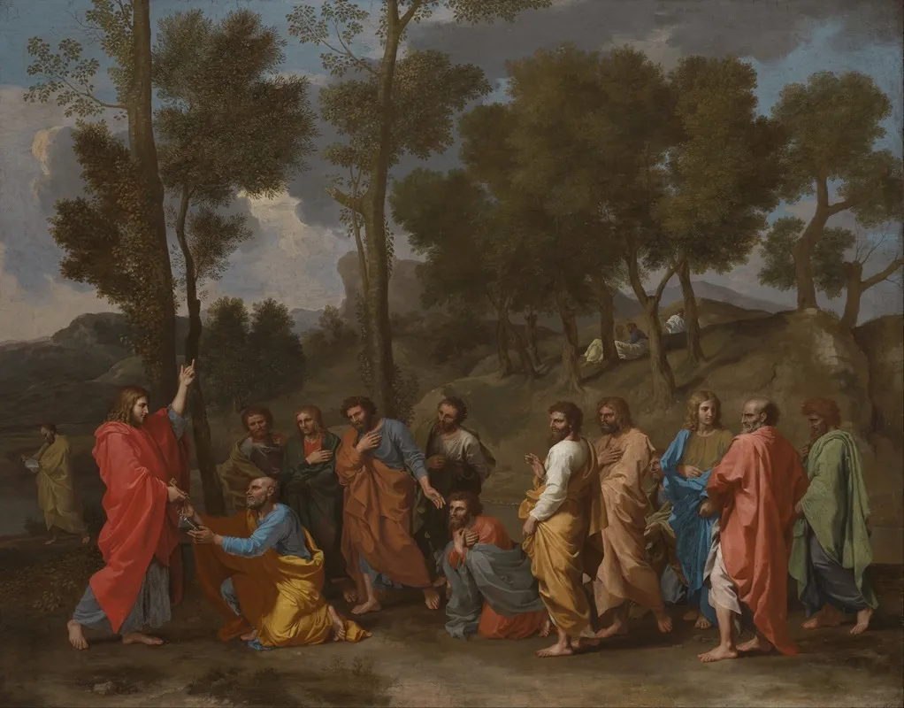 The Sacrament Of Ordination Christ Presenting The Keys To Saint Peter 2
