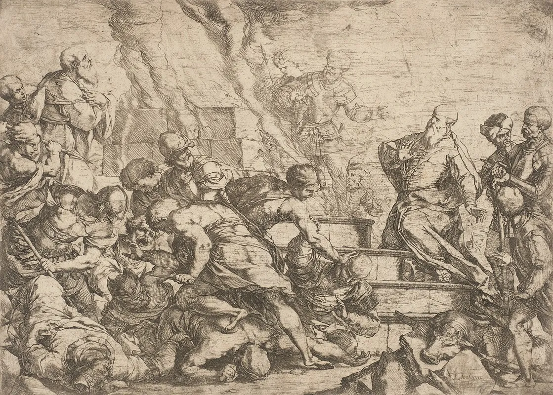 The Sacrifice Of Elijah