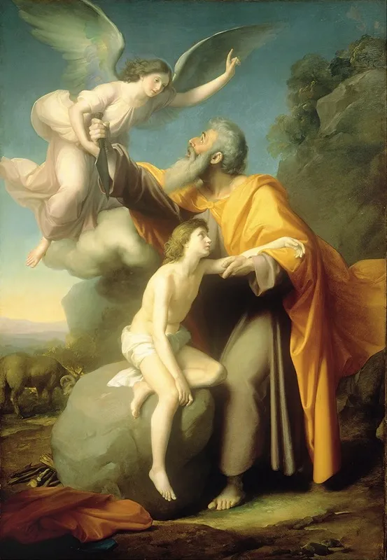 The Sacrifice Of Isaac 11 Wall Art by Santiago Rebull - High-Resolution Digital Print