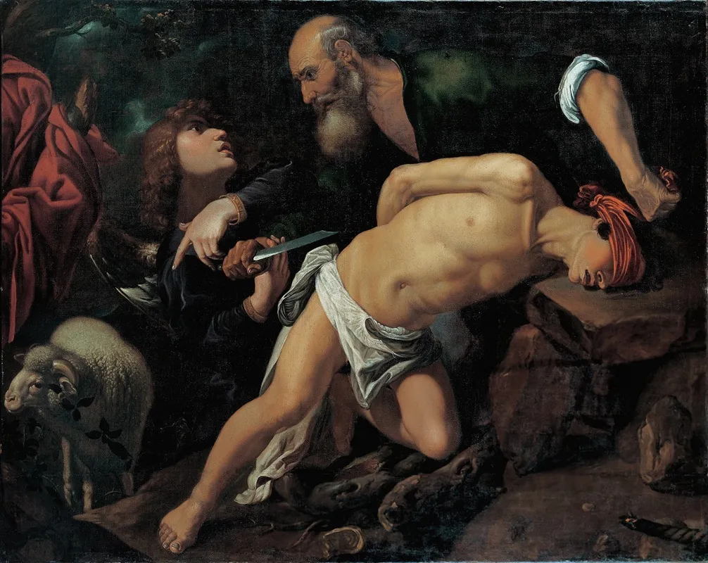 The Sacrifice Of Isaac 7 Wall Art by Pedro Orrente - High-Resolution Digital Print