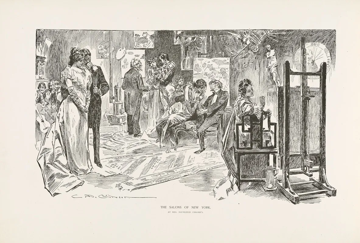 The Salons Of New York At Mrs Daubleigh Chromess