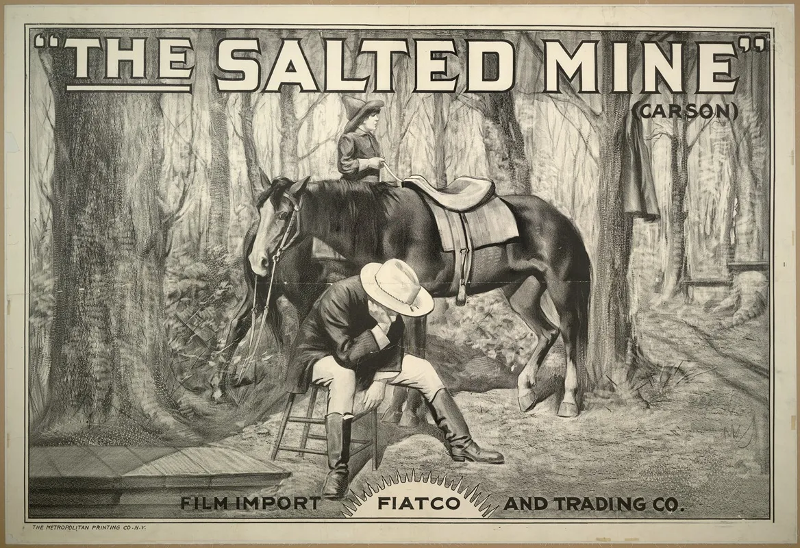 The Salted Mine Carson Wall Art by Metropolitan Printing Co. - High-Resolution Digital Print