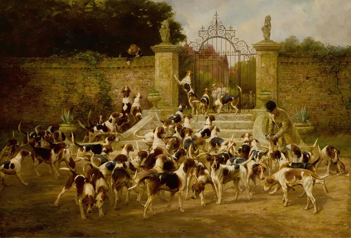 The Sanctuary Wall Art by Thomas Blinks - High-Resolution Digital Print