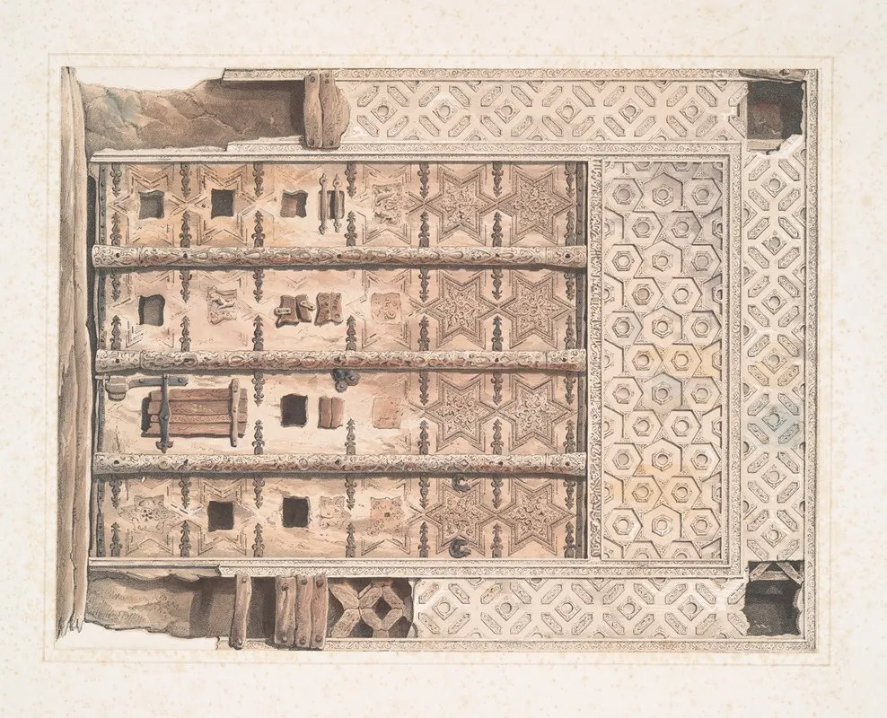 The Sandal Wood Gates Of Somnauth Wall Art by James Atkinson - High-Resolution Digital Print