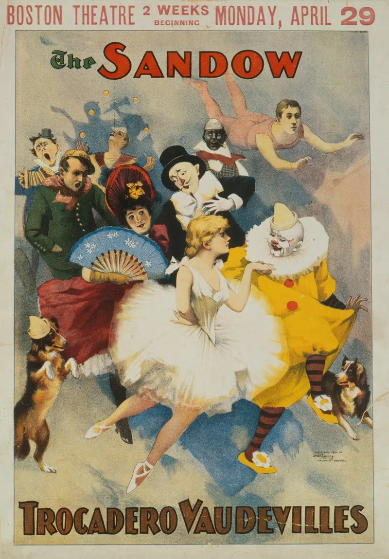 The Sandow Trocadero Vaudevilles 2 Wall Art by Anonymous - High-Resolution Digital Print