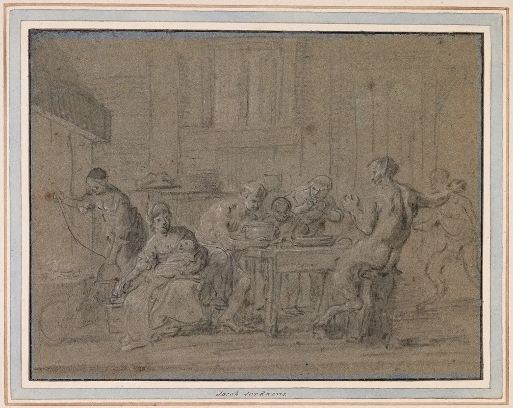 The Satyrs And The Peasants An Allegory Of Hypocrisy