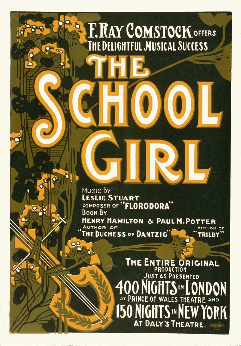 The School Girl Wall Art by Anonymous - High-Resolution Digital Print