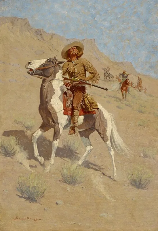 The Scout Wall Art by Frederic Remington - High-Resolution Digital Print