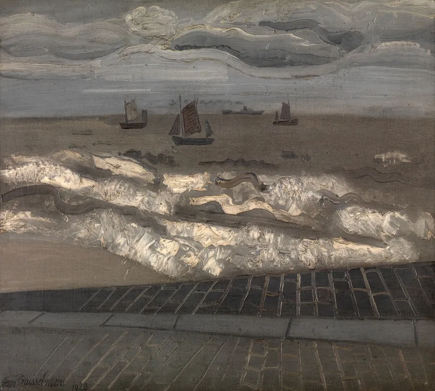The Sea A Symphony In Grey