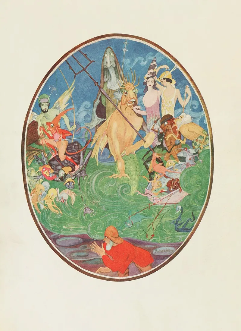 The Sea Monsters And The Fisherman