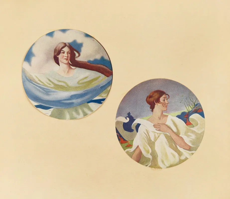 The Seasons After Frank Weston Benson 2 Wall Art by A.V. Nye - High-Resolution Digital Print