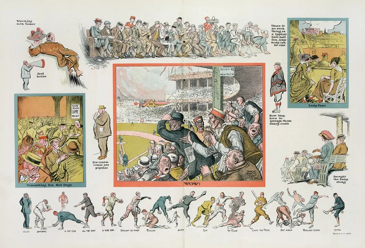 The Seat Of War In America Wall Art by Raymond Crawford Ewer - High-Resolution Digital Print