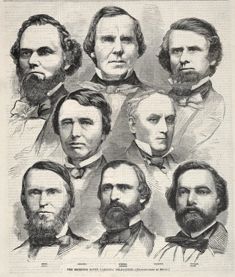 The Seceding South Carolina Delegation Wall Art by Winslow Homer - High-Resolution Digital Print