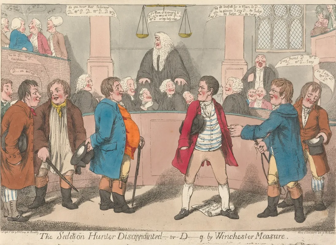 The Sedition Hunter Disappointed Or Damning By Winchester Measure
