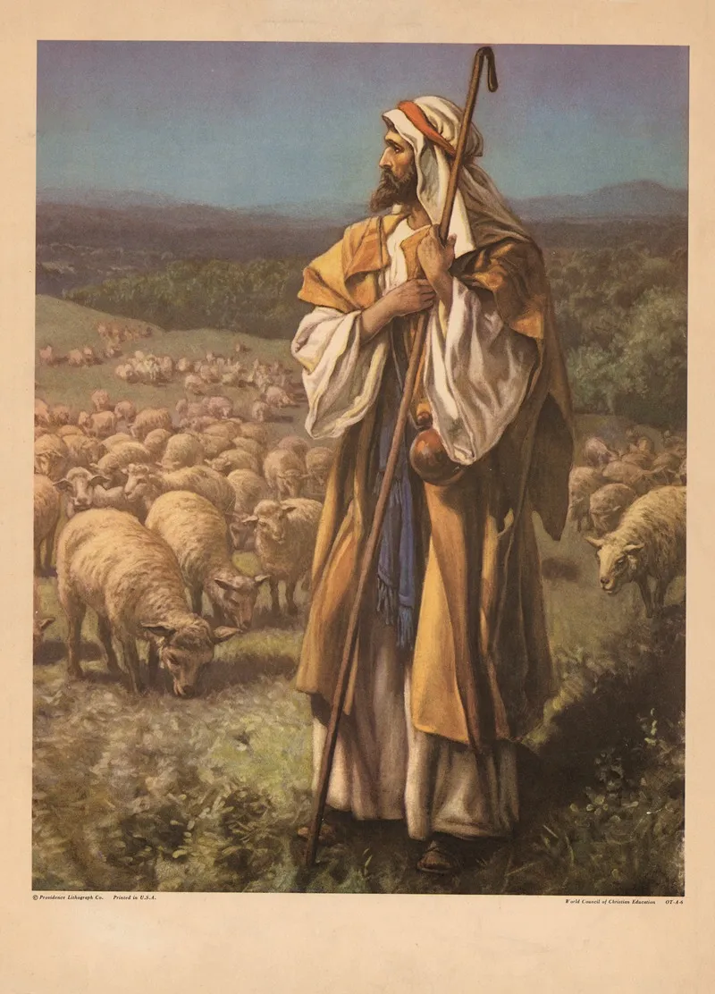 The Shepherd Moses Wall Art by Gebhard Fugel - High-Resolution Digital Print
