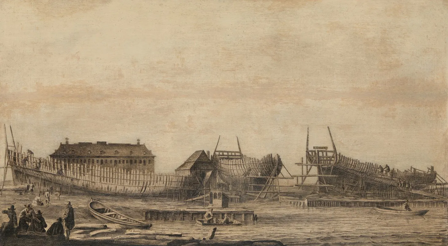 The Shipyard Of The Amsterdam Admiralty