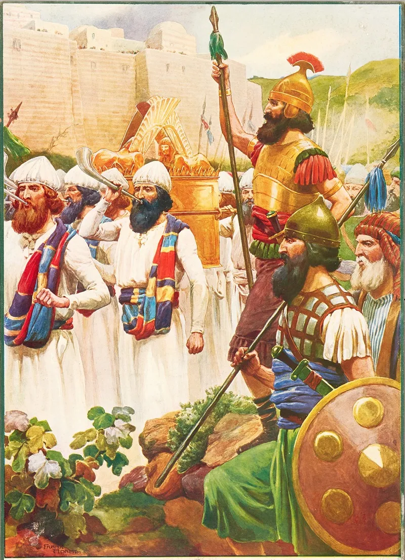 The Siege Of Jericho Wall Art by Frank Adams - High-Resolution Digital Print