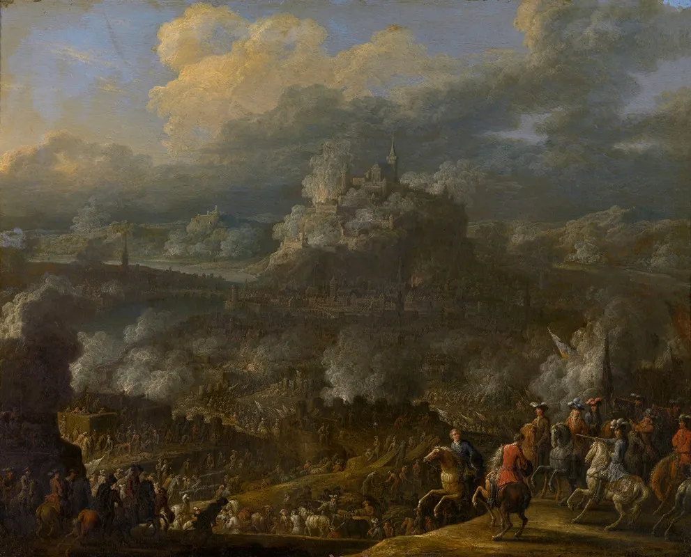 The Siege Of Koblenz By Turenne