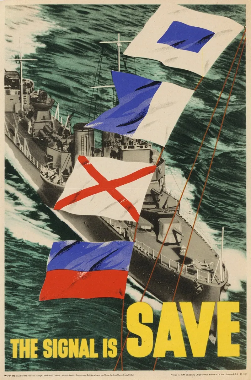The Signal Is Save Wall Art by Anonymous - High-Resolution Digital Print