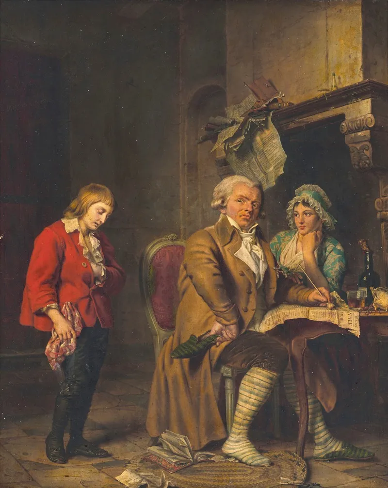 The Simons In The Temple Prison Wall Art by Julien Léopold - High-Resolution Digital Print