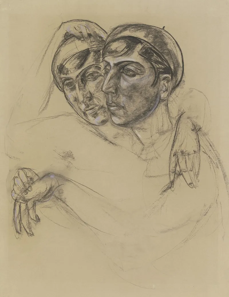 The Sisters 11 Wall Art by Hanns Ludwig Katz - High-Resolution Digital Print