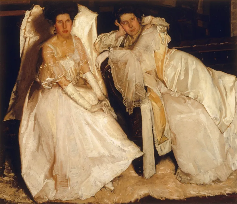 The Sisters 6 Wall Art by Hugh Ramsay - High-Resolution Digital Print