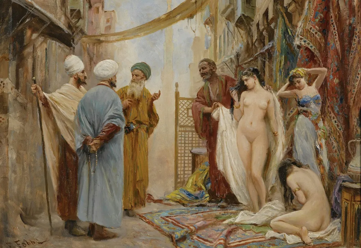 The Slave Market 4 Wall Art by Fabio Fabbi - High-Resolution Digital Print