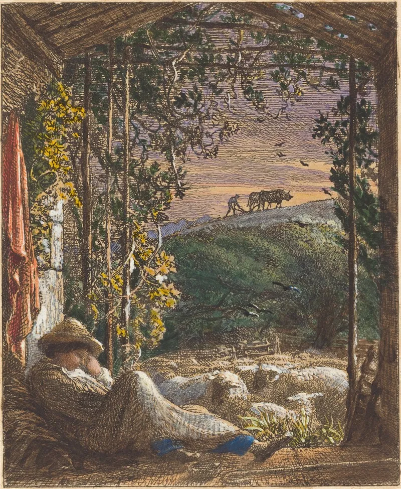 The Sleeping Shepherd Early Morning
