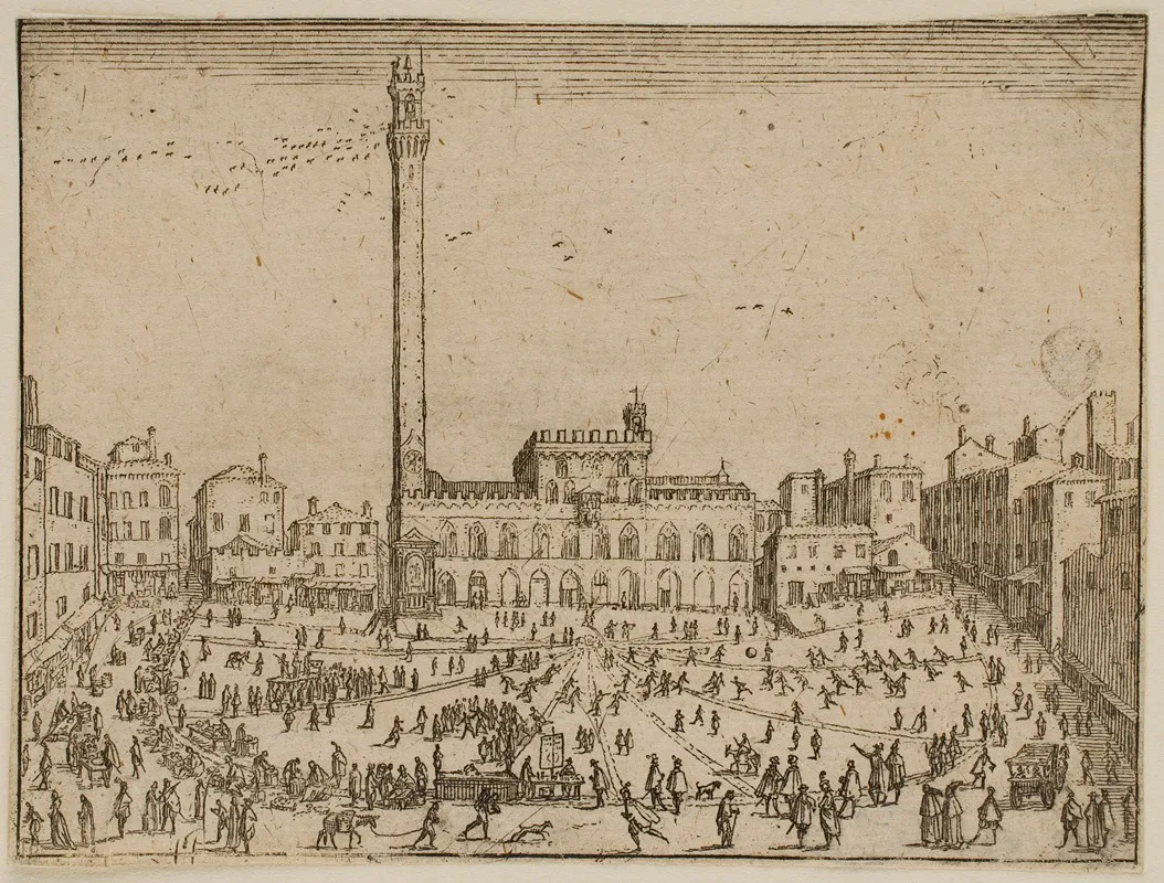 The Small Square Of Siena