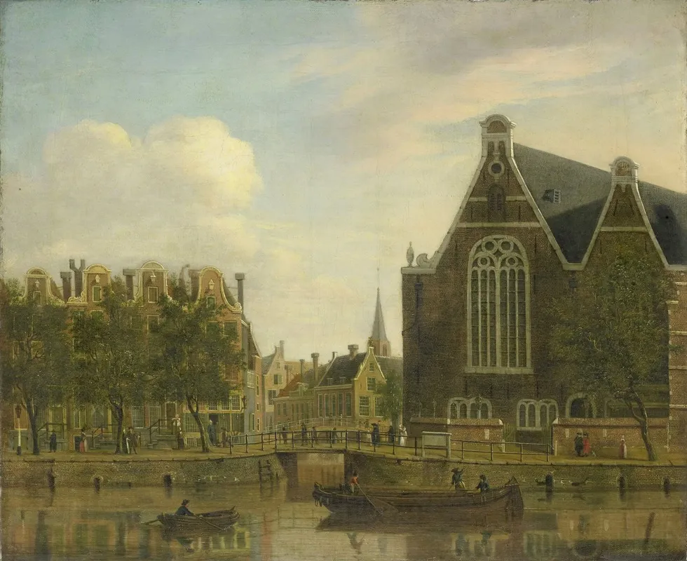 The So Called Boerenverdriet On The Spui Amsterdam Wall Art by Jan Ekels the elder - High-Resolution Digital Print