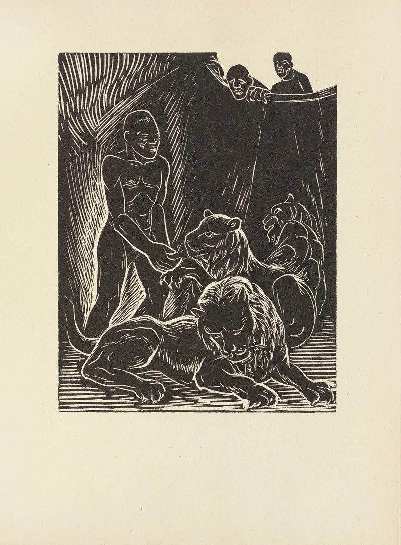 The Soldiers Carry Daniel From The Court Out To The Place They Keep The Lions
