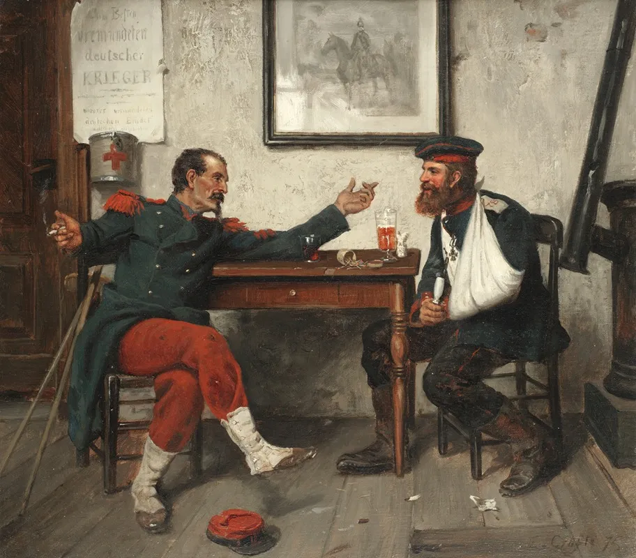 The Soldiers Tale Wall Art by Ernest Crofts - High-Resolution Digital Print